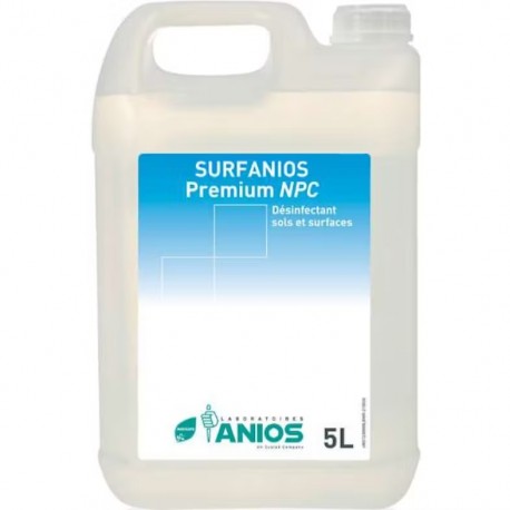 SURFANIOS PREMIUM NPC Désinfectant sols et surfaces - Bidon 5L