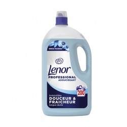 Assouplissant linge LENOR PROFESSIONAL BRISE MARINE 200 dose-Bidon 4L