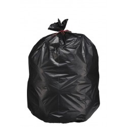 SP 130L noir PEBD 800X1130mm 40µ avec lien - Ct. 100 Sacs