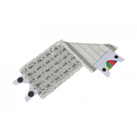 Frange microfibre grise 36x14cm ULTRASPEED MINI r-Microlite 