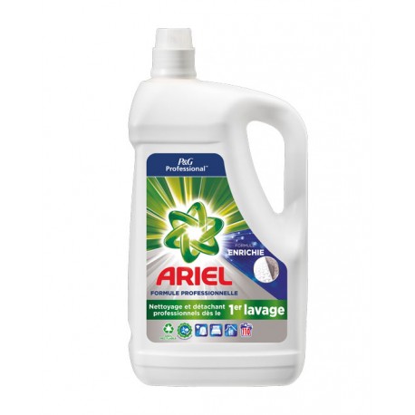 Lessive liquide 5L ARIEL Professional 110 doses -Bidon 5l