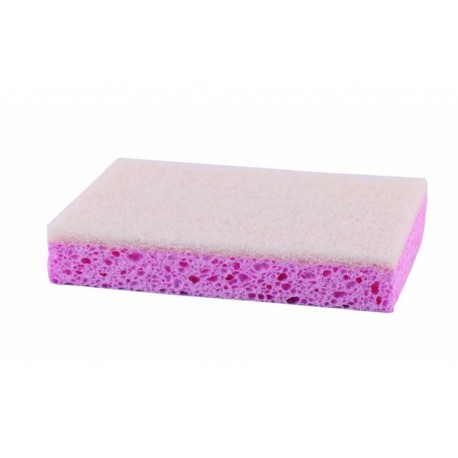 Tampon blanc sur éponge 110 x70mm - Sachet de 10