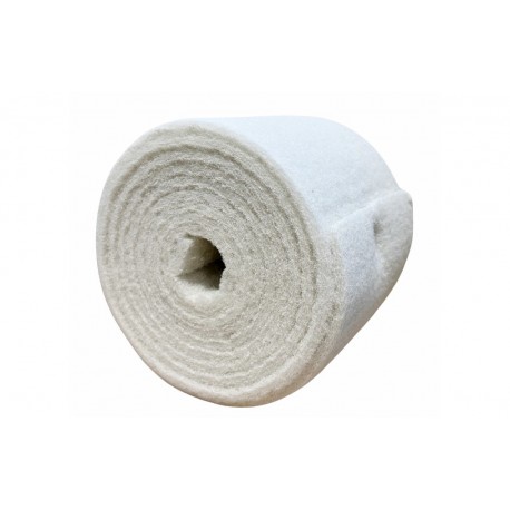 Rouleau abrasif blanc 14cm x 3m