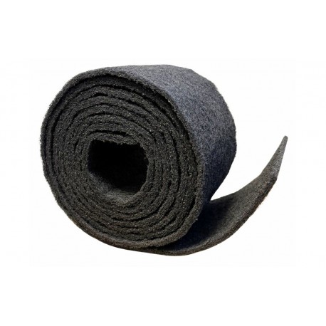 Rouleau abrasif noir 14cm x 3m