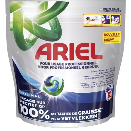 Lessive pods ARIEL All in 1 régulier 80 doses - Sachet
