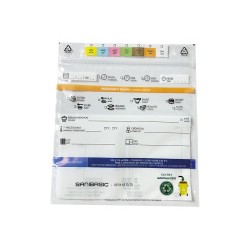 Sachet plat témoin PE ZIP special échantillon SANIBASIC - ct de 1000