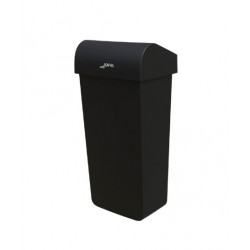 Poubelle matière recyclée 40L à poser ou à fixer 