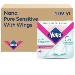 Serviette hygiènique féminine NANA ULTRA SENSITIVE - Paquet 150