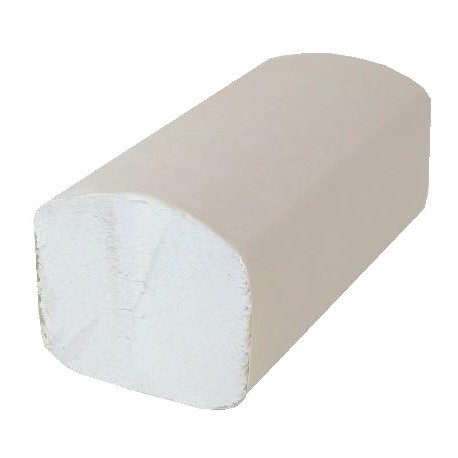 EMP 2 pl. g/c en V recyclé blanc Ecolabel 25x23 - 277190 - Ct de 3200