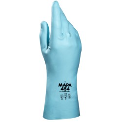 Gant nitrile bleu ULTRANITRIL 454 (6 à 10) MAPA - 1 paire
