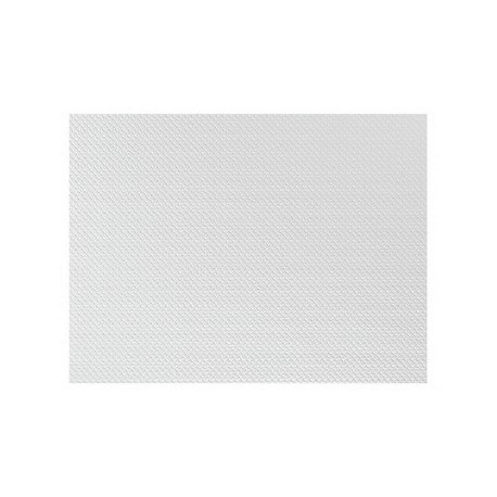 Nappe papier blanc bords droits pliées - gaufré - 80x120cm - Paq. 250