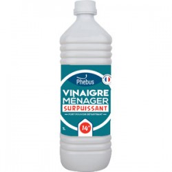 Vinaigre de nettoyage 14° - Bidon de 1L