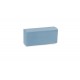 Essuie-mains plié Z bleu 2P  20.5x24cm 150Fts -Ct 3750