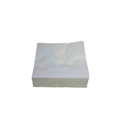 Serviette Airlaid blanche 40x40cm - (16x50) - Colis de 800