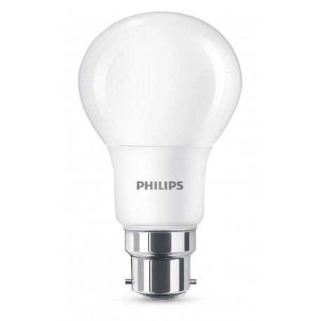 Lampe LED Standard 8-60 W  B22 Dépolie  Philips