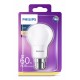 Lampe LED Standard 8-60 W  B22 Dépolie  Philips