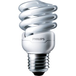 FDV* Lampe fluocompacte 12W E27 Tornado T2 WW 220V240V 2700K