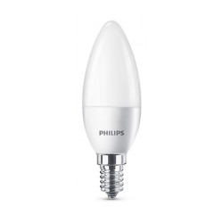 Lampe LED flamme 5,5-40W B35 E14 WW FR ND RF 1BC/6 PHILIPS