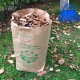Sac papier déchets verts 100L kraft 40+30x80 + 30/2- Paquet de 25