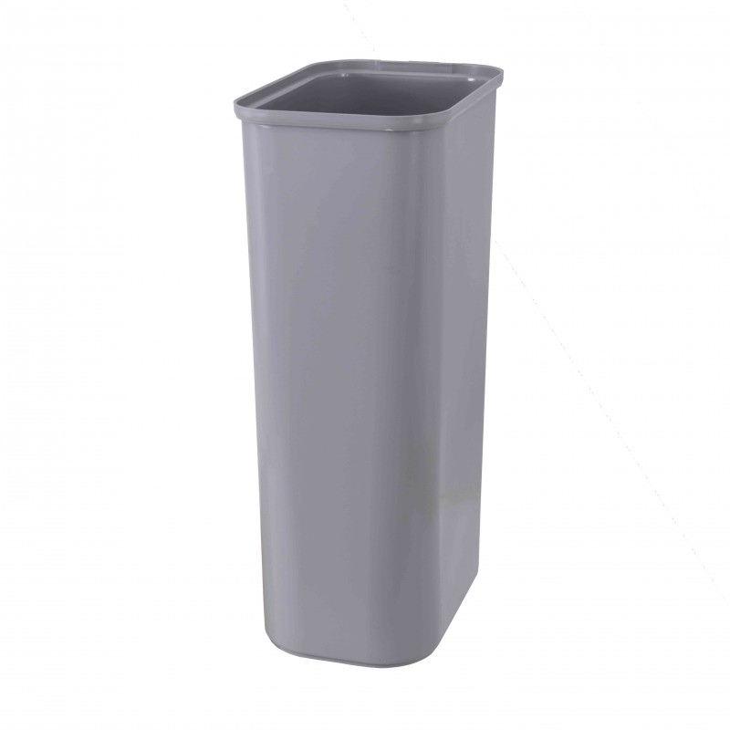 Couvercle gris clair de poubelle tri sélectif 40L (vendu uniquement avec le  conteneur)