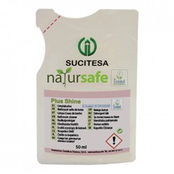 Nettoyant sanitaire ECOLABEL NATURSAFE SHINE - Ct de 16 dosettes 33ml