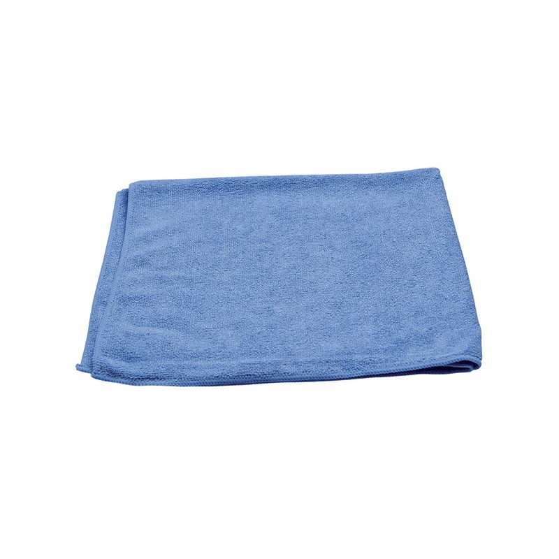 Serpillière microfibre bleue 50x60cm - Sachet de 5