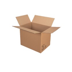 Caisse carton simple cannelure 54x36x32 - Pqt de 20