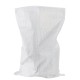 Sac gravats 80L blanc PP tissé 600x1000mm Pqt de 100 Sacs