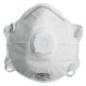 Masque facial FFP2 avec valve - boite de 10