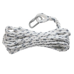 Corde Ø14mm pour antichute coulissant + Mousqueton AM002 10m