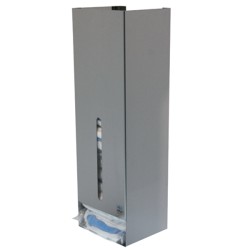 Distributeur de kits visiteurs Inox Fixation murale