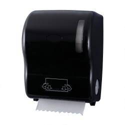 Distributeur essuie-mains en rouleaux ABS Noir