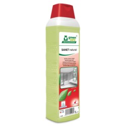 Nettoyant SANET NATURAL sanitaires ECOLABEL - Bidon 1L