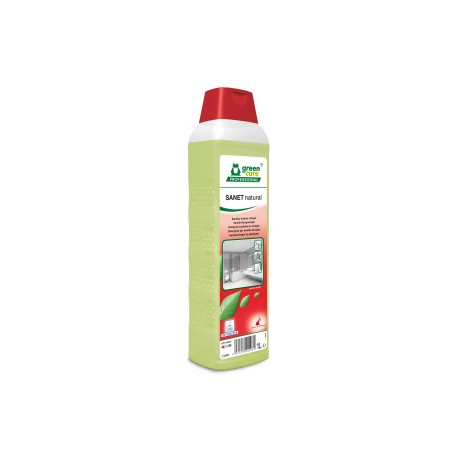 Nettoyant SANET NATURAL sanitaires ECOLABEL - Bidon 1L