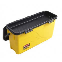 Seau de désinfection avec couvercle et grille RUBBERMAID 1791802