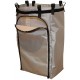 Sac toilé gris 120L BRIX REVOLUTION E200144BIG avec attache Velcro