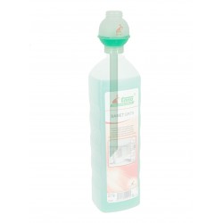 Bidon 1L (bouillotte) vide avec bouchon clapet PEHD B28DIN 45G 