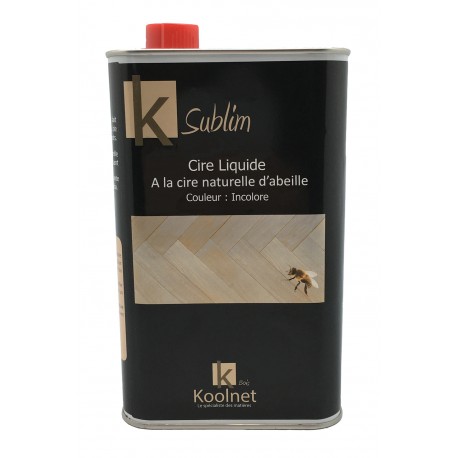 Cire liquide à la cire naturelle d'abeille KSUBLIM - Bidon 1L