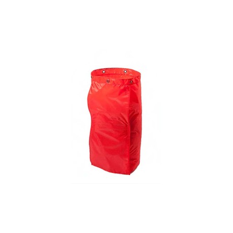 Sac nylon 120L rouge VDM pour chariot IDEATOP 