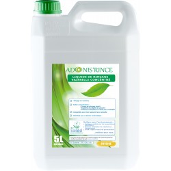 Liquide rinçage ADONI'S RINCE machine ECOLABEL LABOJAL - Bidon 5L 