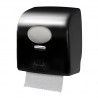 Distributeur essuie-mains rouleaux 190m AQUARIUS SLIMROLL noir