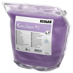 Détergent neutre sols ECOLAB OASIS CLEAN 32 S - 9064260 - Ct 2x2L