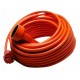 Cordon prolongateur orange pour jardin L 25m / Câble 2x1,5mm²