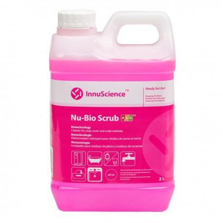 Nettoyant désincrustant tartre NU-BIO SCRUB ECOLABEL - Bidon 2L 