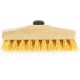 Brosse lave-pont chiendent / Monture bois douille à vis L 22cm