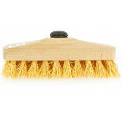 FDV* Brosse lave-pont chiendent / Monture bois douille à vis L 22cm