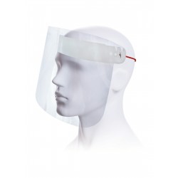 Visière de protection transparente