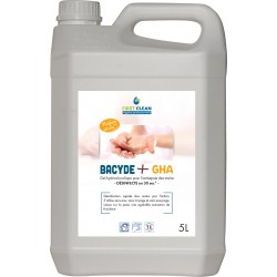 Gel hydroalcoolique BACYDE + GHA  Citron - 5L