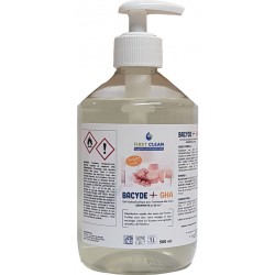 Gel hydroalcoolique BACYDE + GHA  Citron - 500ml
