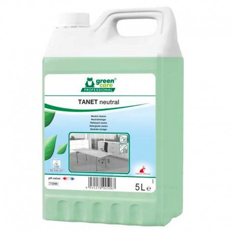 Nettoyant surfaces TANET NEUTRAL multi-usages ECOLABEL - Bidon 5L